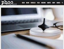 Tablet Screenshot of phoo.com